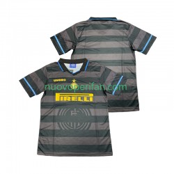 Maglie da Calcio Inter Milan 1997 Retro Uomo Alternativa Tenuta 1998 Maniche Corte