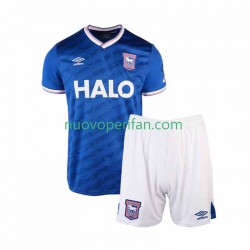 Maglie da Calcio Ipswich Town Bambino Prima Tenuta 2025-2026 Maniche Corte