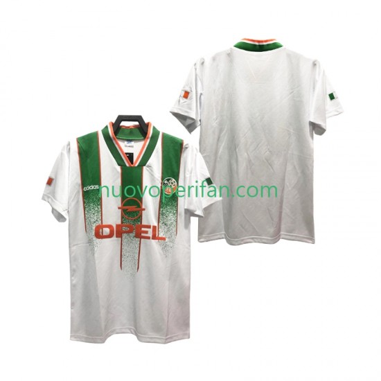 Maglie da Calcio Irlanda Retro Uomo Trasferta Tenuta 1994 Maniche Corte