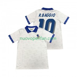 Maglie da Calcio Italia Roberto Baggio 10 Retro Uomo Trasferta Tenuta 1994 Maniche Corte