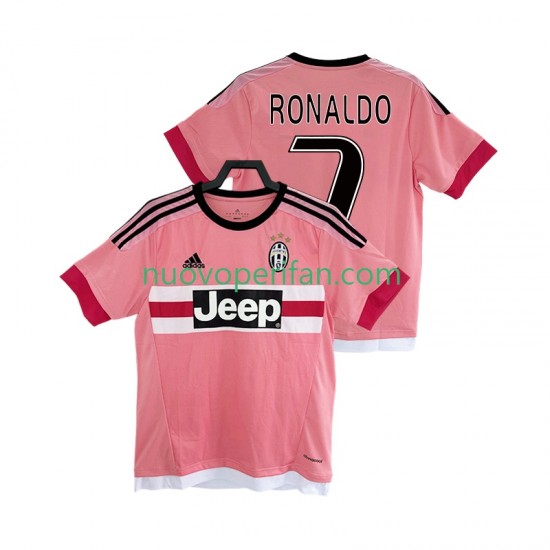 Maglie da Calcio Juventus Cristiano Ronaldo 7 2016 2017 Retro Uomo Trasferta Tenuta Maniche Corte
