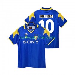Maglie da Calcio Juventus DEL PIERO 10 1995 1996 Retro Uomo Trasferta Tenuta Maniche Corte
