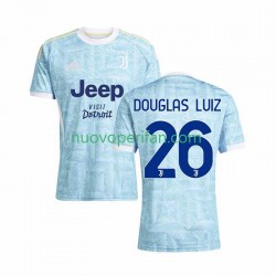 Maglie da Calcio Juventus Douglas Luiz 26 Uomo Trasferta Tenuta 2025-2026 Maniche Corte