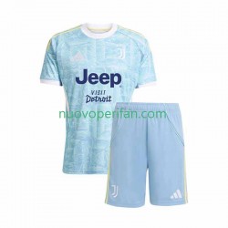 Maglie da Calcio Juventus Bambino Trasferta Tenuta 2025-2026 Maniche Corte