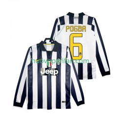Maglie da Calcio Juventus Pogba 6 2014 2015 Retro Uomo Prima Tenuta Maniche Lunghe