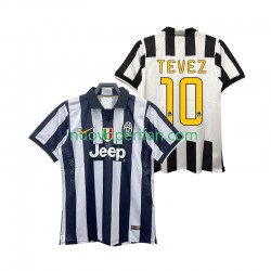 Maglie da Calcio Juventus TEVEZ 10 2014 2015 Retro Uomo Prima Tenuta Maniche Corte