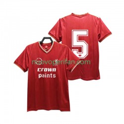 Maglie da Calcio Liverpool 5 1985 1986 Retro Uomo Prima Tenuta Maniche Corte