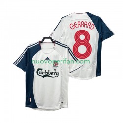 Maglie da Calcio Liverpool GERRARD 8 Retro Uomo Trasferta Tenuta 2008 2006 Maniche Corte