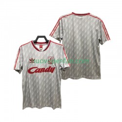 Maglie da Calcio Liverpool 1989 1991 Retro Uomo Trasferta Tenuta Maniche Corte