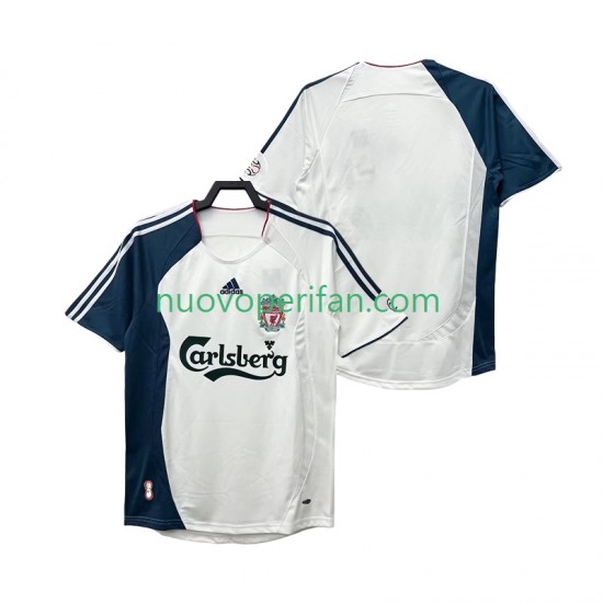 Maglie da Calcio Liverpool Retro Uomo Trasferta Tenuta 2008 2006 Maniche Corte