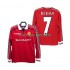 Maglie da Calcio Manchester United BECKHAM 7 Retro Uomo Prima Tenuta 1998 1999 Maniche Lunghe