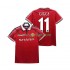 Maglie da Calcio Manchester United GIGGS 11 Retro Uomo Prima Tenuta 1998 1999 Maniche Corte