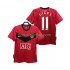 Maglie da Calcio Manchester United GIGGS 11 2009 Retro Uomo Prima Tenuta 2010 Maniche Corte
