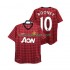 Maglie da Calcio Manchester United ROONEY 10 2012 2013 Retro Uomo Prima Tenuta Maniche Corte