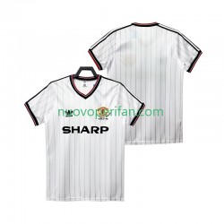 Maglie da Calcio Manchester United 1983 1984 Retro Uomo Trasferta Tenuta Maniche Corte