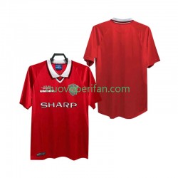 Maglie da Calcio Manchester United 2000 Retro Uomo Prima Tenuta 1999 Maniche Corte