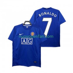 Maglie da Calcio Manchester United Ronaldo 7 2009 Retro Uomo Alternativa Tenuta 2008 Maniche Corte