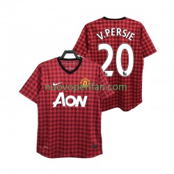 Maglie da Calcio Manchester United V PERSIE 20 2012 2013 Retro Uomo Prima Tenuta Maniche Corte