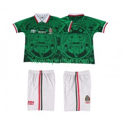 Maglie da Calcio Messico Retro Bambino Prima Tenuta 1998 Maniche Corte
