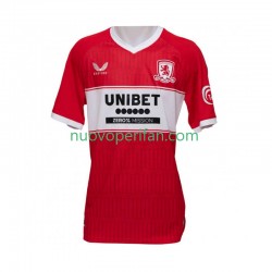 Maglie da Calcio Middlesbrough Uomo Prima Tenuta 2025-2026 Maniche Corte