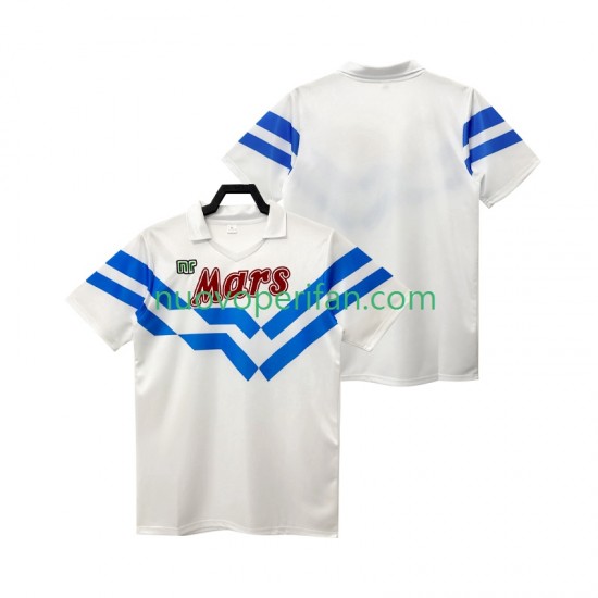 Maglie da Calcio Napoli 1988 1989 Retro Uomo Trasferta Tenuta Maniche Corte