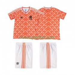 Maglie da Calcio Paesi Bassi 1988 Retro Bambino Prima Tenuta Maniche Corte