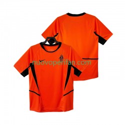 Maglie da Calcio Paesi Bassi Retro Uomo Prima Tenuta 2002 Maniche Corte
