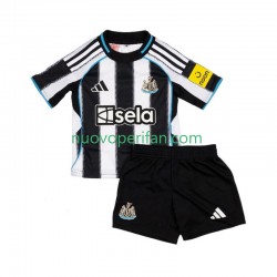 Maglie da Calcio Newcastle United Bambino Prima Tenuta 2025-2026 Maniche Corte