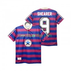 Maglie da Calcio Newcastle United SHEARER 9 1995 1997 Retro Uomo Trasferta Tenuta Maniche Corte