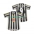 Maglie da Calcio Newcastle United SHEARER 9 1997 Retro Uomo Prima Tenuta 1999 Maniche Corte