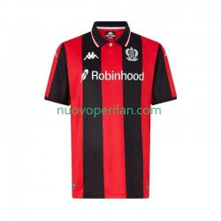 Maglie da Calcio OGC Nice Uomo Prima Tenuta 2025-2026 Maniche Corte