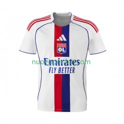 Maglie da Calcio Olympique Lyonnais Uomo Prima Tenuta 2025-2026 Maniche Corte