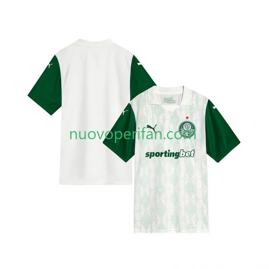Maglie da Calcio Palmeiras Uomo Trasferta Tenuta 2025-2026 Maniche Corte