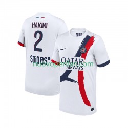 Maglie da Calcio Paris Saint-Germain Hakimi 2 Uomo Trasferta Tenuta 2025-2026 Maniche Corte