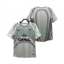 Maglie da Calcio Paris Saint-Germain 2001 Retro Uomo Trasferta Tenuta 2002 Maniche Corte