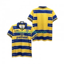 Maglie da Calcio Parma Retro Uomo Prima Tenuta 1998 1999 Maniche Corte