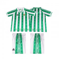 Maglie da Calcio Real Betis 1996 1997 Retro Bambino Prima Tenuta Maniche Corte