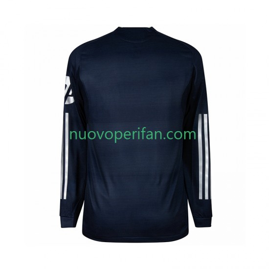 Maglie da Calcio Real Madrid Uomo Trasferta Tenuta 2025-2026 Maniche Lunghe