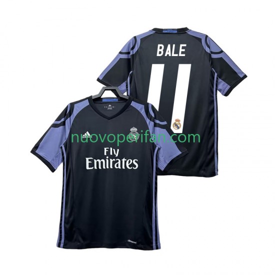 Maglie da Calcio Real Madrid Bale 11 2016 2017 Retro Uomo Alternativa Tenuta Maniche Corte