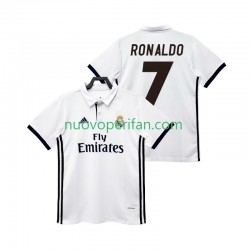 Maglie da Calcio Real Madrid CRISTIANO RONALDO 7 2017 2018 Retro Uomo Prima Tenuta Maniche Corte