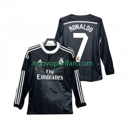 Maglie da Calcio Real Madrid Cristiano Ronaldo 7 2014 2015 Retro Uomo Alternativa Tenuta Maniche Lunghe