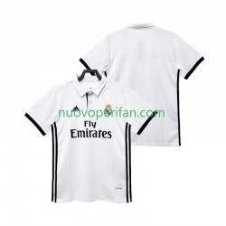 Maglie da Calcio Real Madrid 2017 2018 Retro Uomo Prima Tenuta Maniche Corte