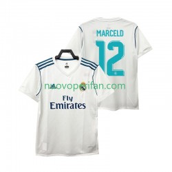 Maglie da Calcio Real Madrid MARCELD 12 2017 2018 Retro Uomo Prima Tenuta Maniche Corte