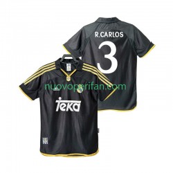 Maglie da Calcio Real Madrid R.CARLOS 3 2001 Retro Uomo Trasferta Tenuta 1999 Maniche Corte