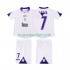 Maglie da Calcio Real Madrid RAUL 7 1997 Retro Bambino Prima Tenuta 1998 Maniche Corte