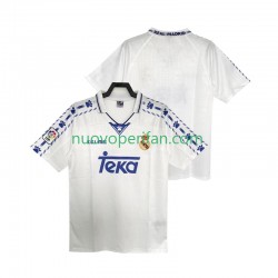 Maglie da Calcio Real Madrid 1996 1997 Retro Uomo Prima Tenuta Maniche Corte