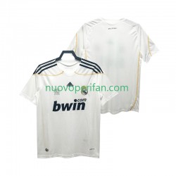 Maglie da Calcio Real Madrid 2009 Retro Uomo Prima Tenuta 2010 Maniche Corte