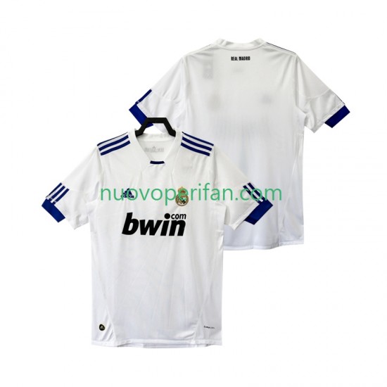 Maglie da Calcio Real Madrid Retro Uomo Prima Tenuta 2011 2010 Maniche Corte