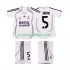 Maglie da Calcio Real Madrid ZIDANE 5 2007 Retro Bambino Prima Tenuta 2006 Maniche Corte