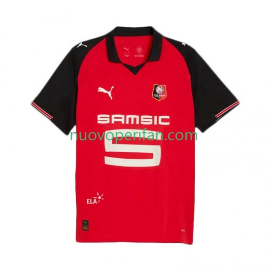 Maglie da Calcio Stade Rennais Uomo Prima Tenuta 2025-2026 Maniche Corte